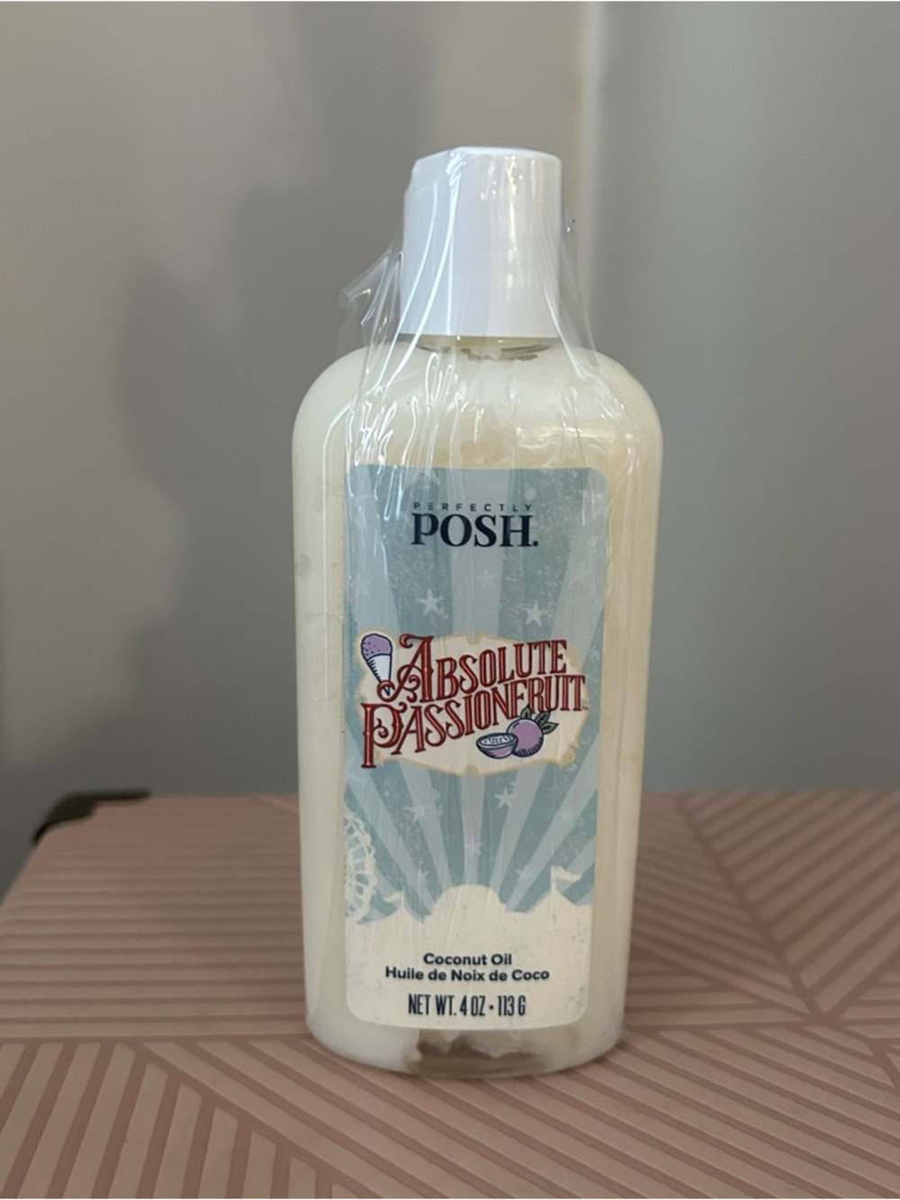 Perfectly Posh Absolute Passionfruit Coconut Oil NEW SEALED